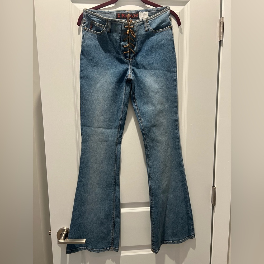 Vintage Mudd Lace Up jeans